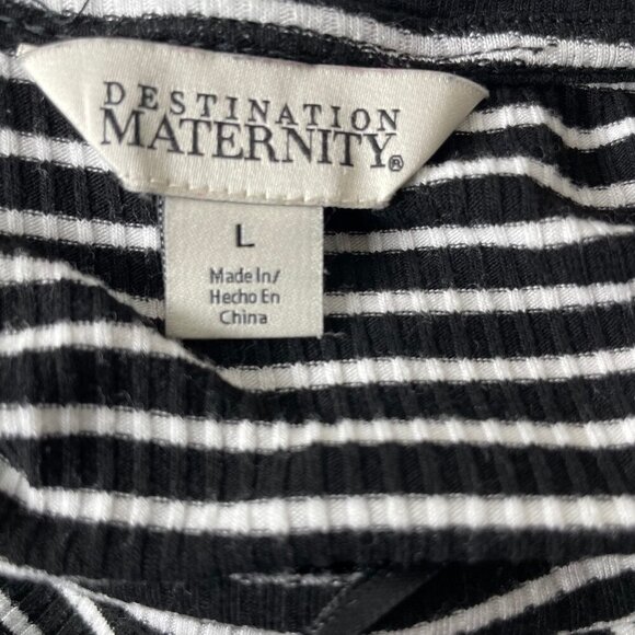 Destination Maternity Ruched Bodycon Short Sleeves 3-PACK Dress Size Large - Picture 4 of 15